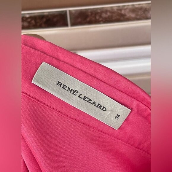 Rene Lezard Y2K pink blouse small - Picture 7 of 9